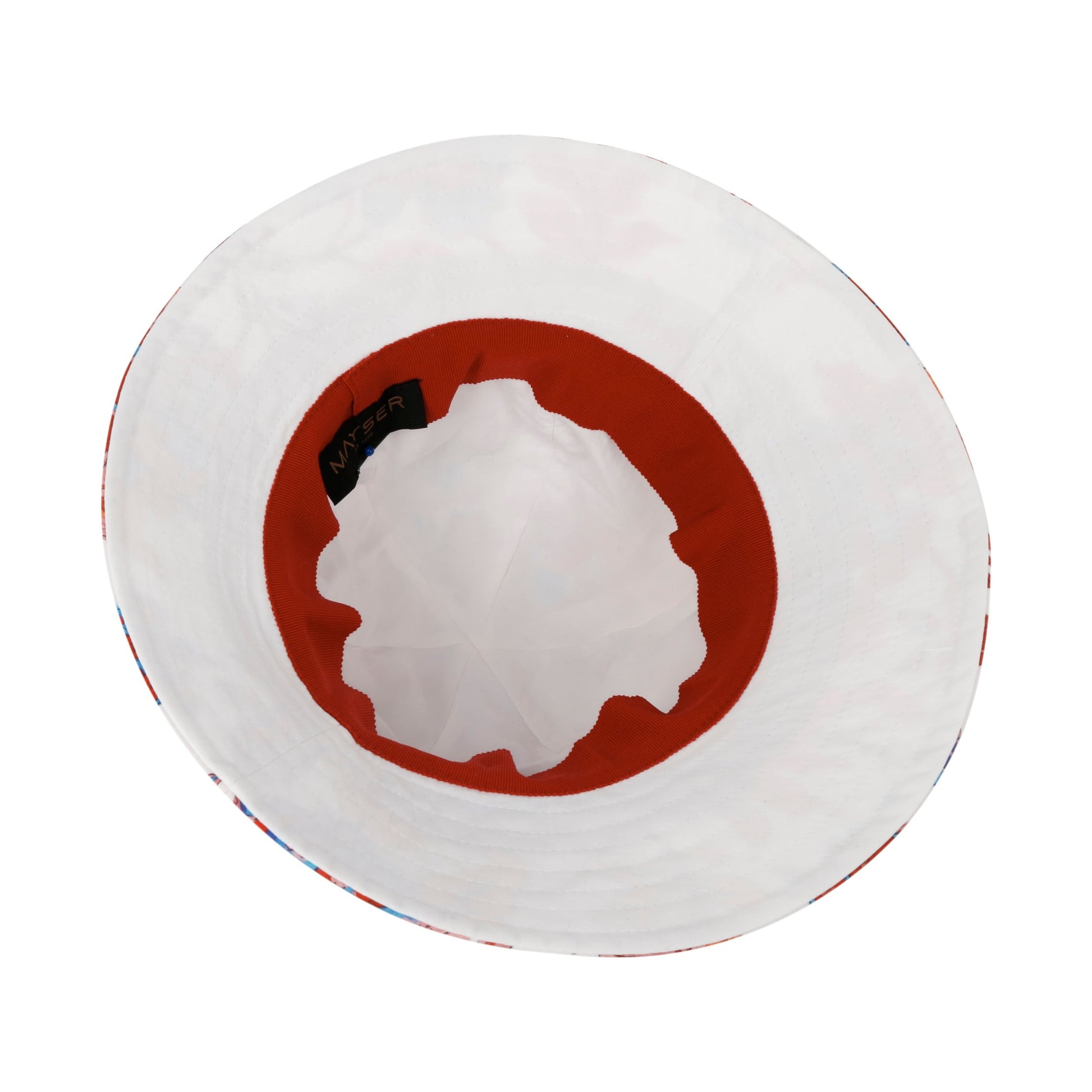 white-red